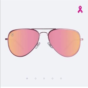 Blenders Women’s Sunglasses Rose Gold Aviators